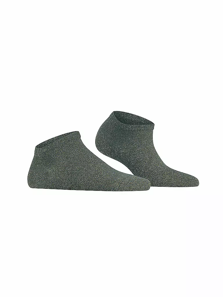 FALKE |  Sneakersocken Shiny flint grey | blau