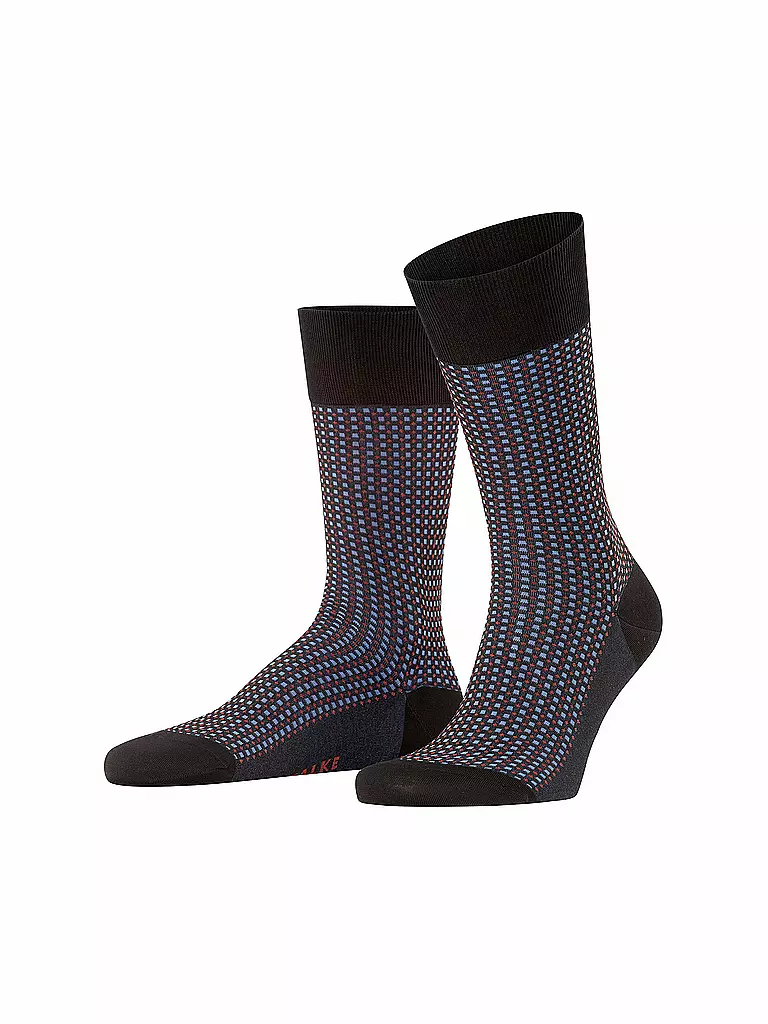 FALKE |  Socken " Uptown Tie" black | schwarz