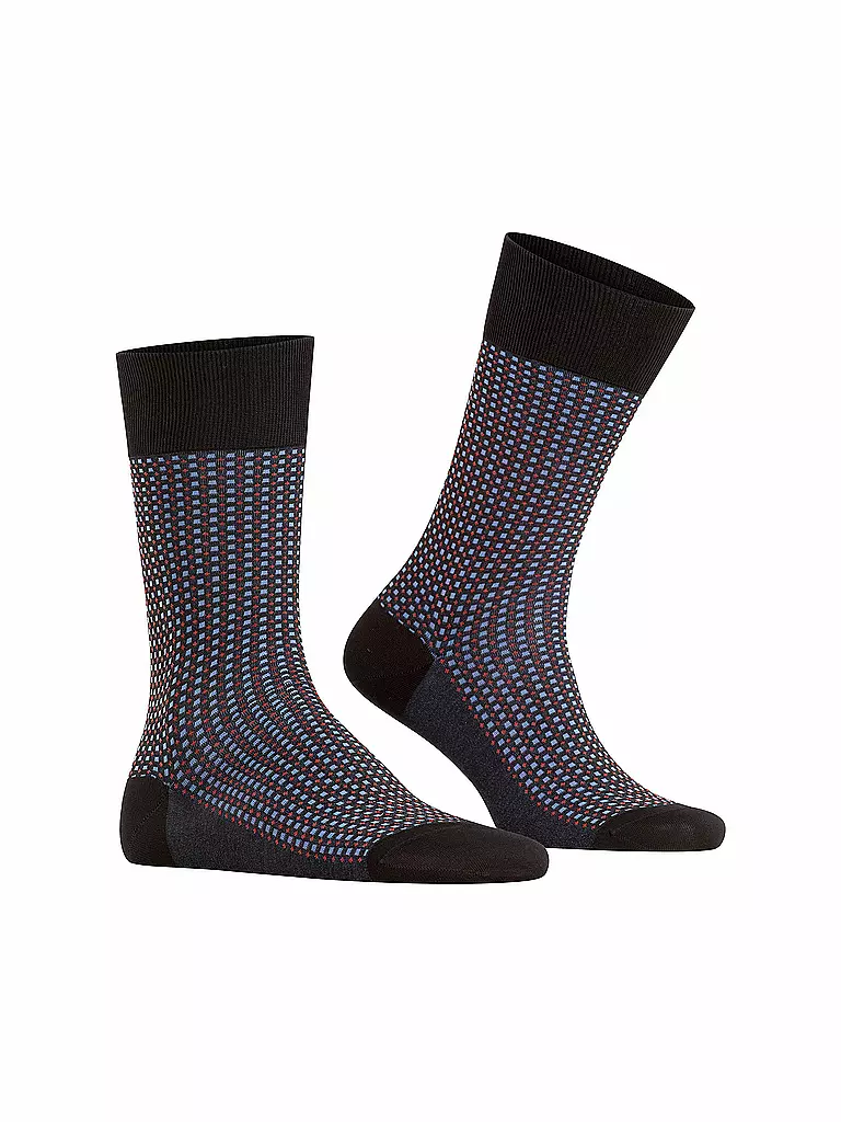 FALKE |  Socken " Uptown Tie" black | schwarz