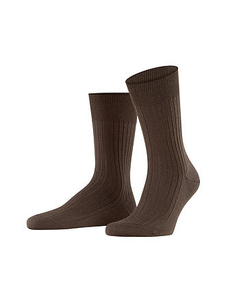 FALKE | Socken BRISTOL PURE brown