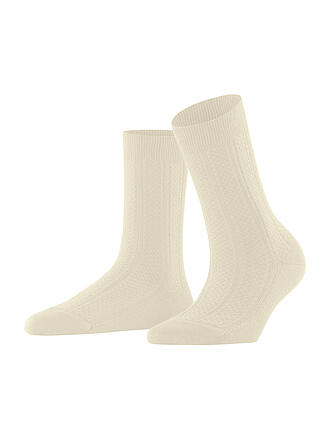 FALKE | Socken NEEDLEPOINT off white