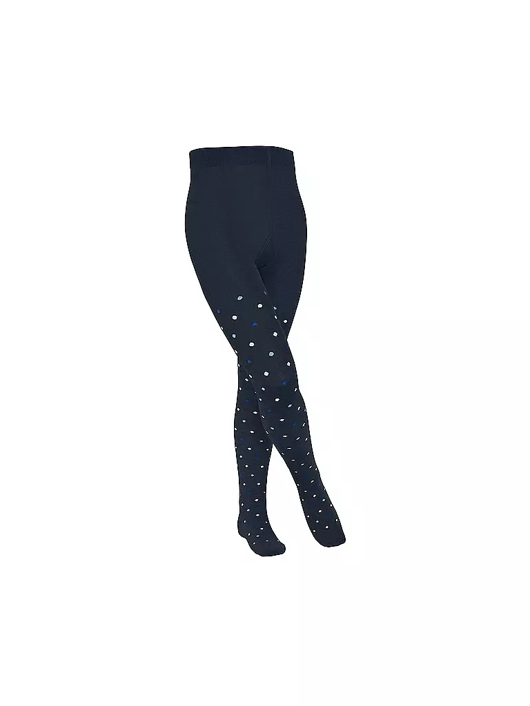 FALKE | Baby Mädchen Strumpfhose MULTIDOT space blue | blau