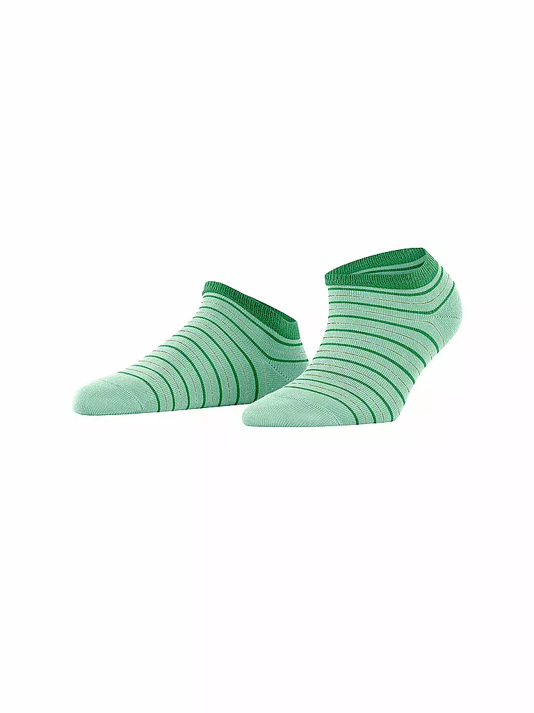 jacht stimuleren solide FALKE Damen Sneaker Socken " Strip Shimmer " grün