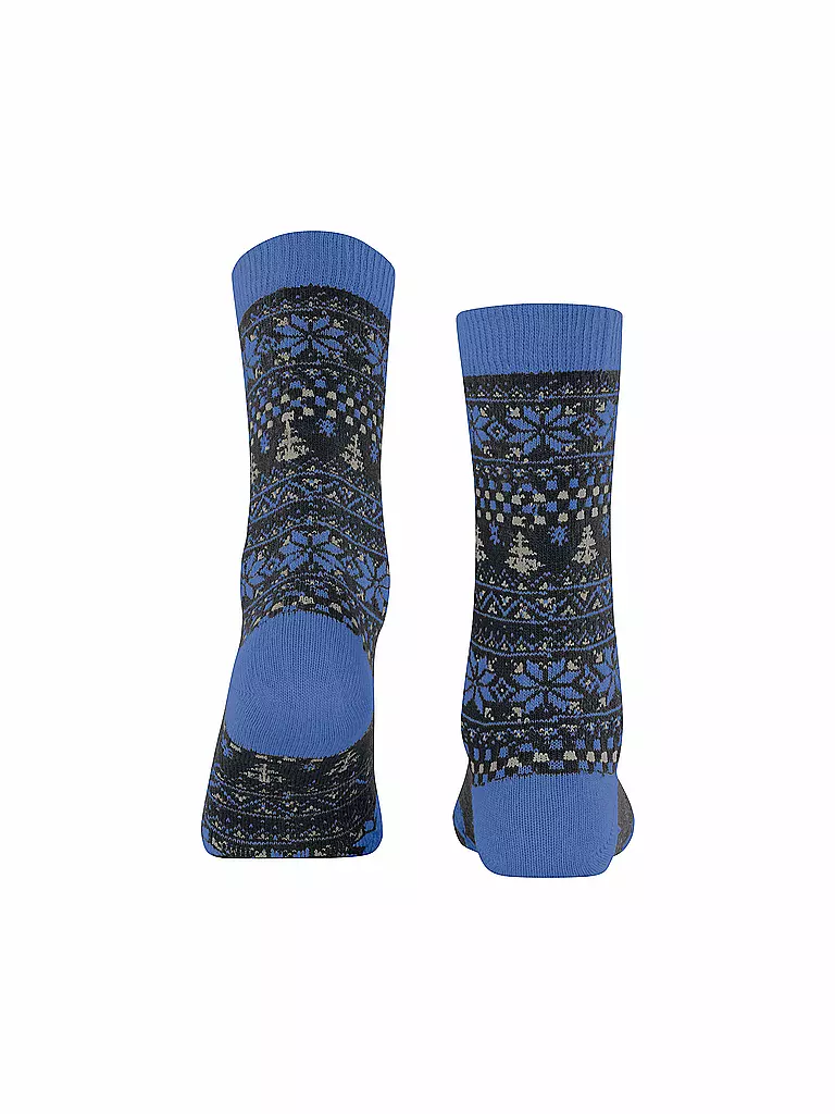 FALKE | Damen Socken COUNTRY CALLING blue iris | blau