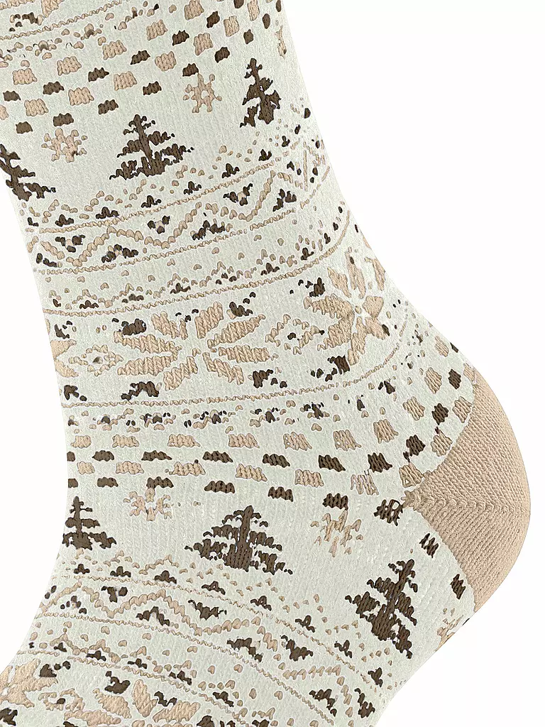 FALKE | Damen Socken COUNTRY CALLING sandstone | creme