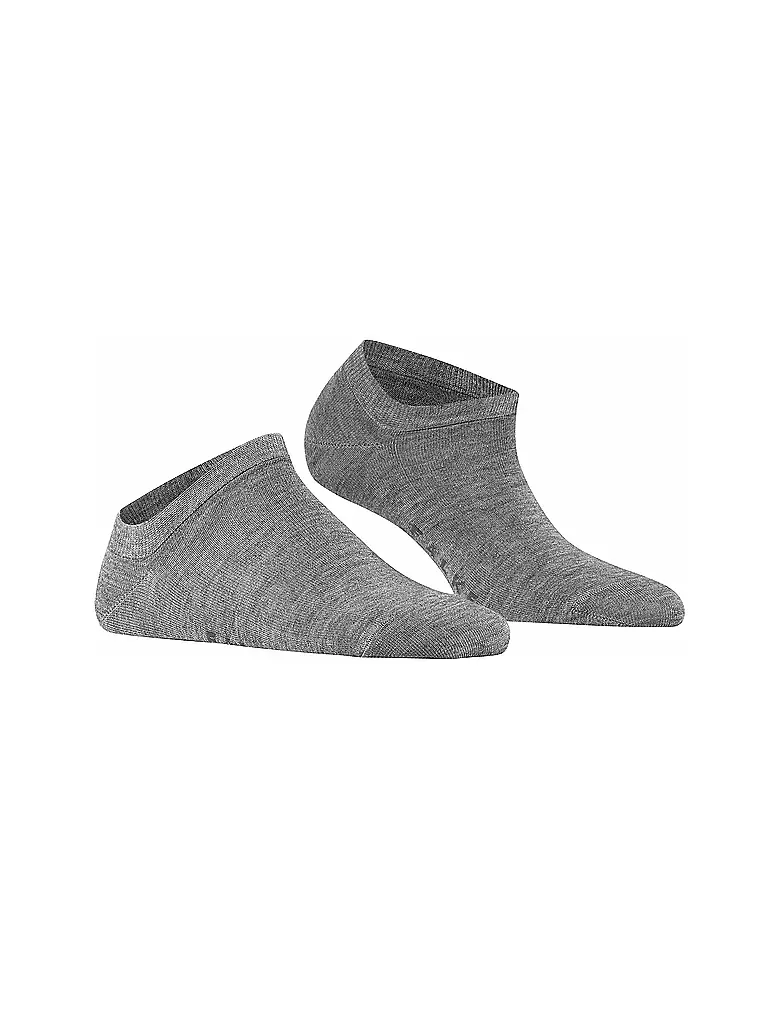 FALKE | Füsslinge ACTIVE BREEZE light grey melange | dunkelblau