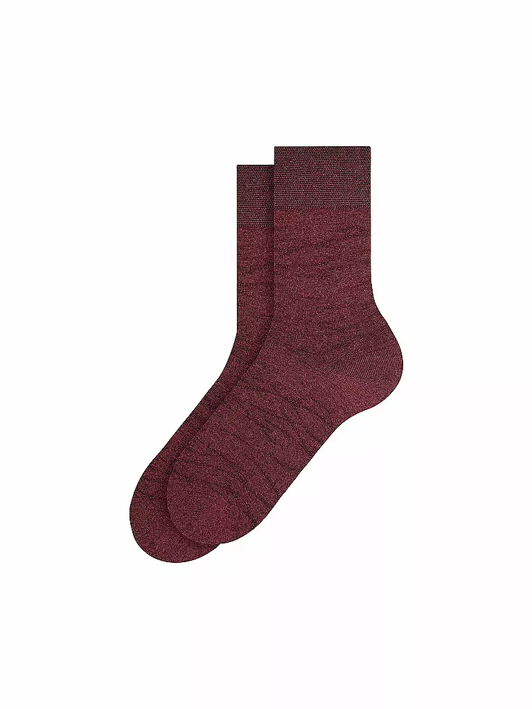 FALKE | Herren Socken Sensitive Plant Soft Burnt Sienna | rot