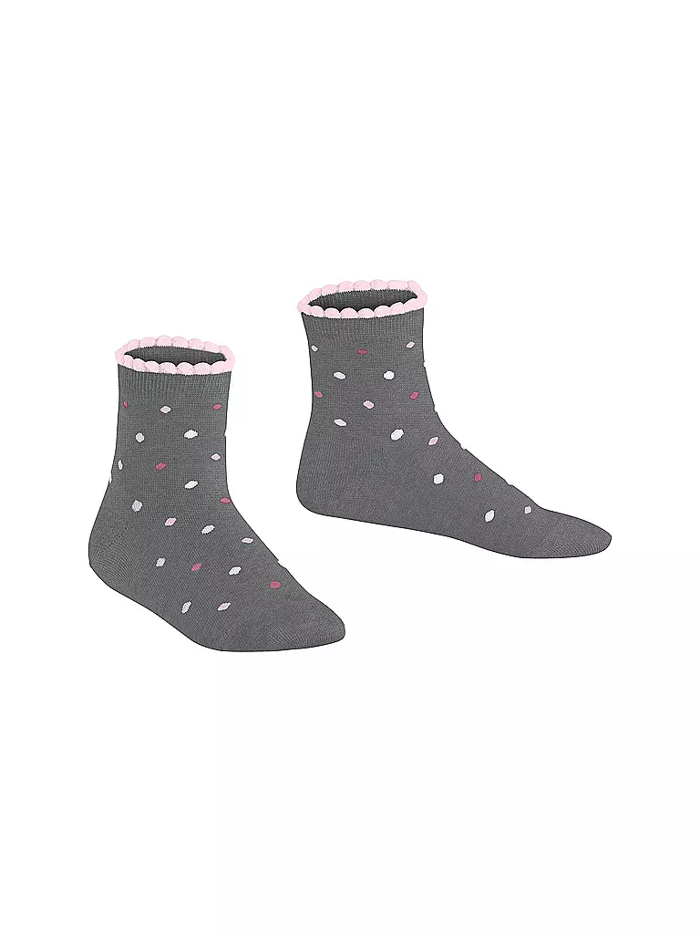 FALKE | Kinder Socken MULTIDOT light beige | hellgrau