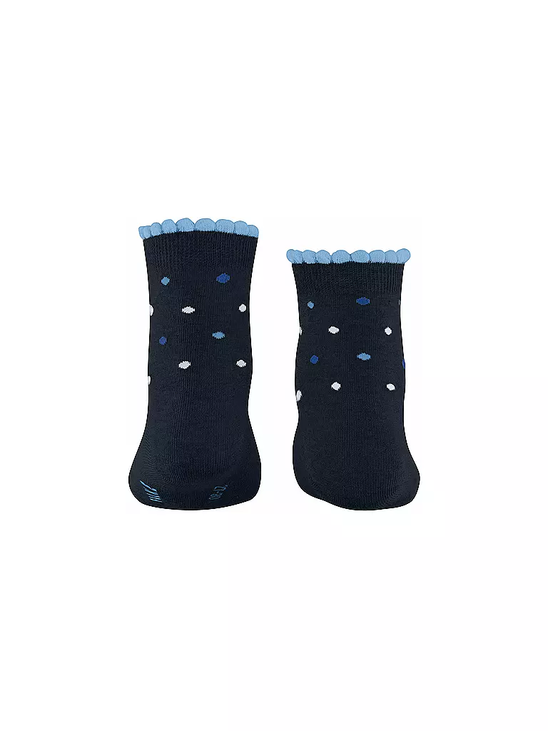 FALKE | Kinder Socken MULTIDOT marine | blau