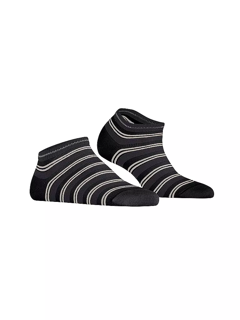 FALKE | Sneaker Socken SMART STRIPE black | schwarz