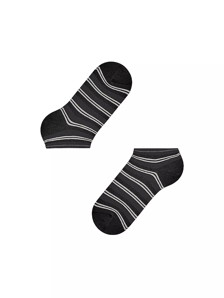 FALKE | Sneaker Socken SMART STRIPE black | schwarz