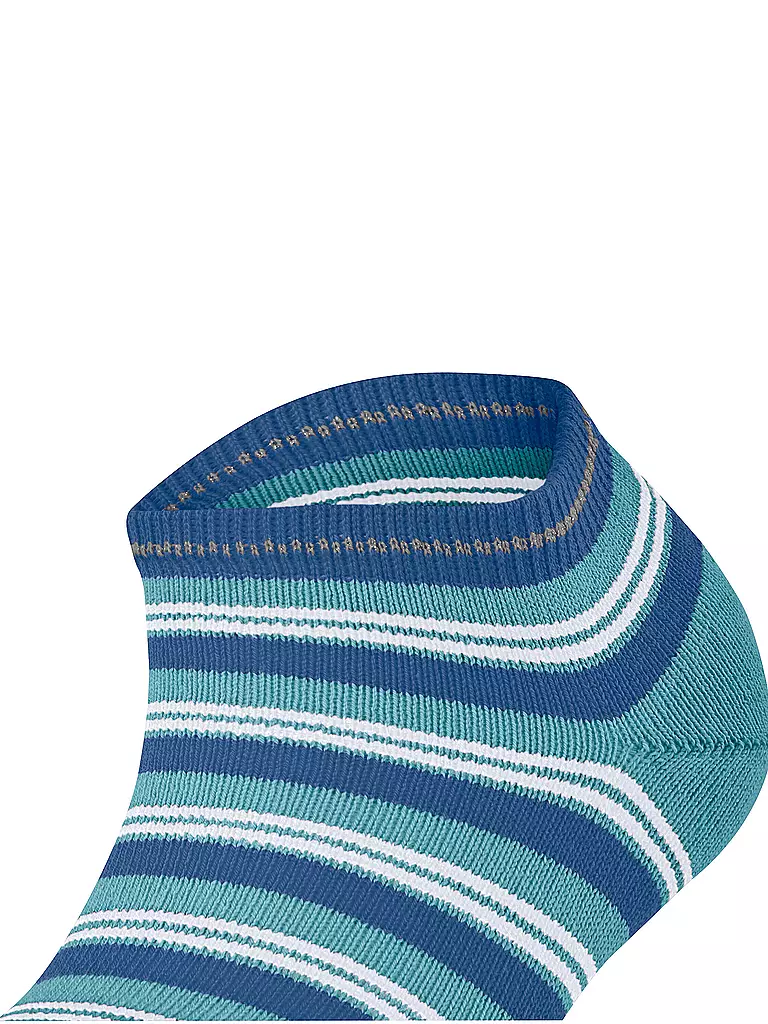 FALKE | Sneaker Socken SMART STRIPE key largo | blau