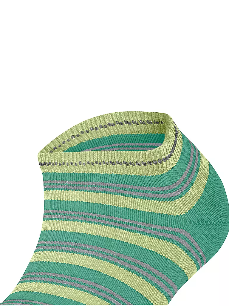 FALKE | Sneaker Socken SMART STRIPE oceangreen | grün