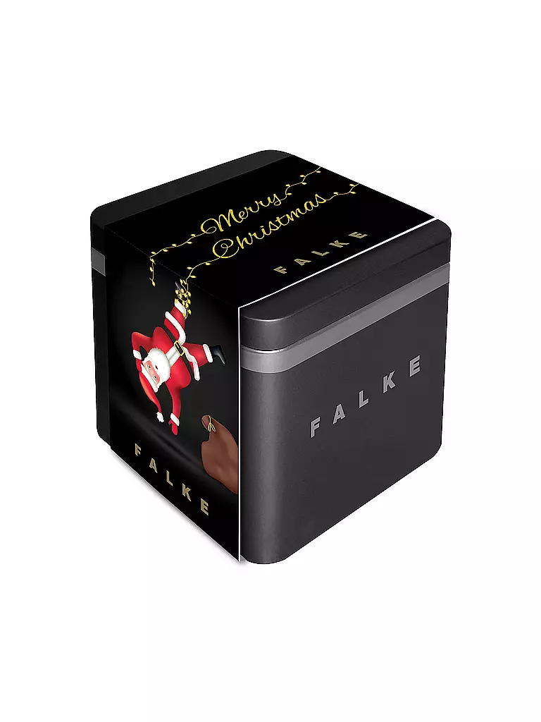 FALKE | Socken 3er Pkg HAPPY GIFTBOX sortiment | grau