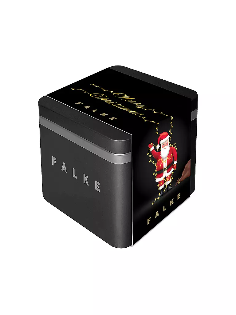 FALKE | Socken 3er Pkg HAPPY GIFTBOX sortiment | grau