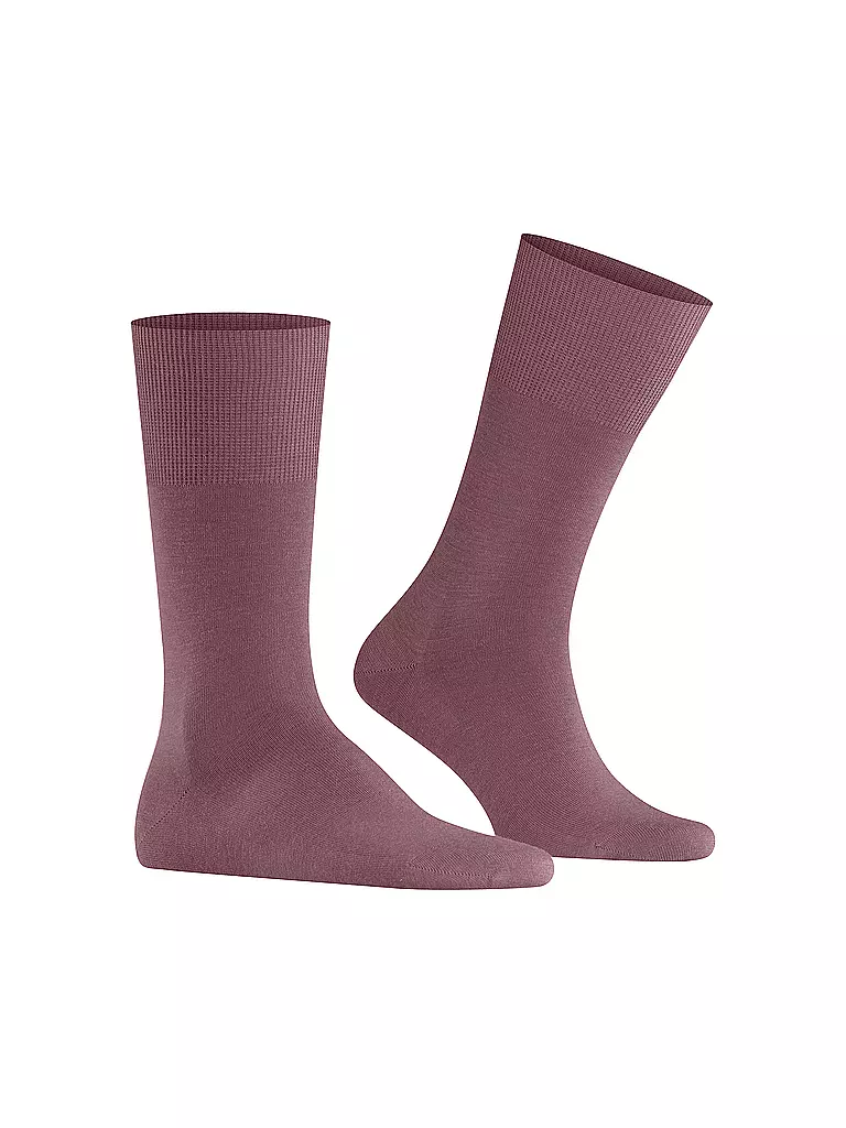 FALKE | Socken AIRPORT roan rouge  | rot