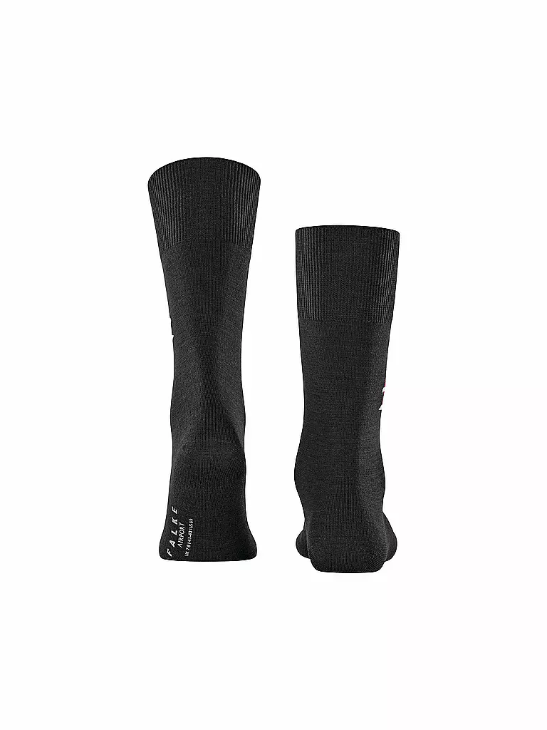 FALKE | Socken AIRPORT SANTA black | schwarz