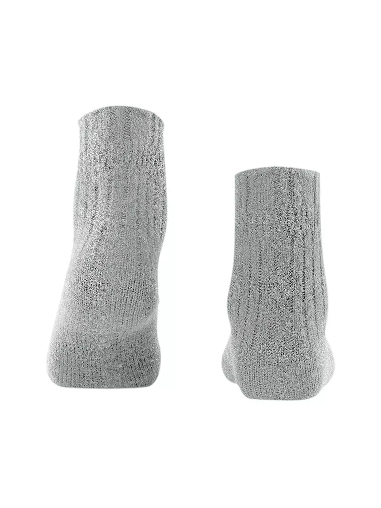 FALKE | Socken BEDSOCK RIB  | silber