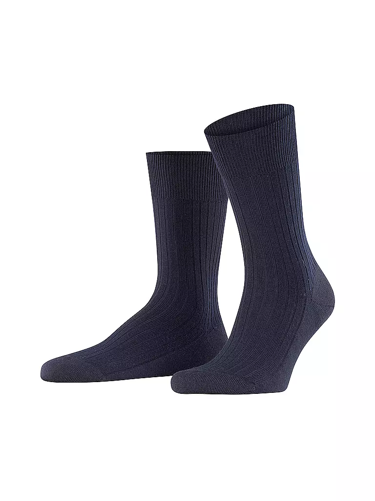 FALKE | Socken BRISTOL PURE dark navy | blau