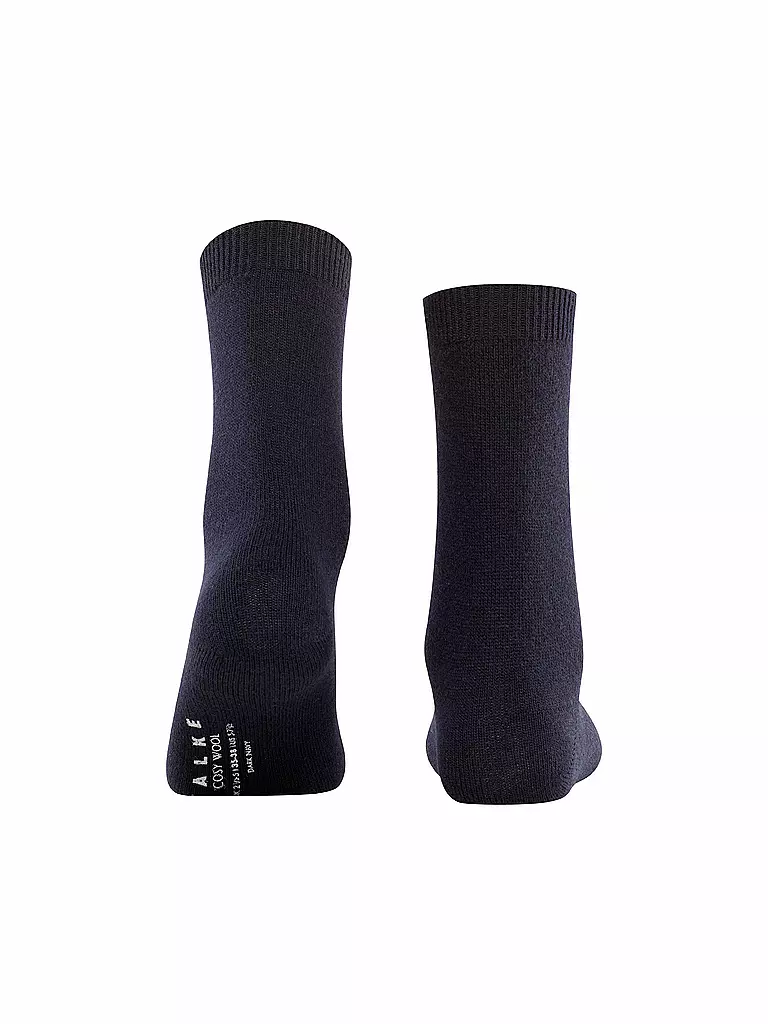 FALKE | Socken COSY WOOL dark navy | hellgrau