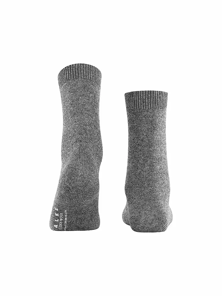 FALKE | Socken COSY WOOL lieght greymelange | hellgrau