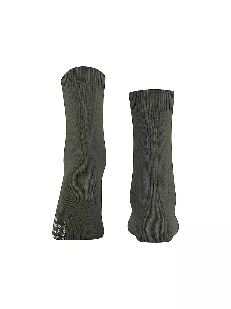 FALKE | Socken COSY WOOL military | hellgrau