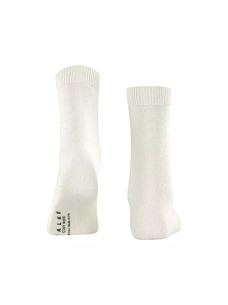 FALKE | Socken COSY WOOL off white | hellgrau