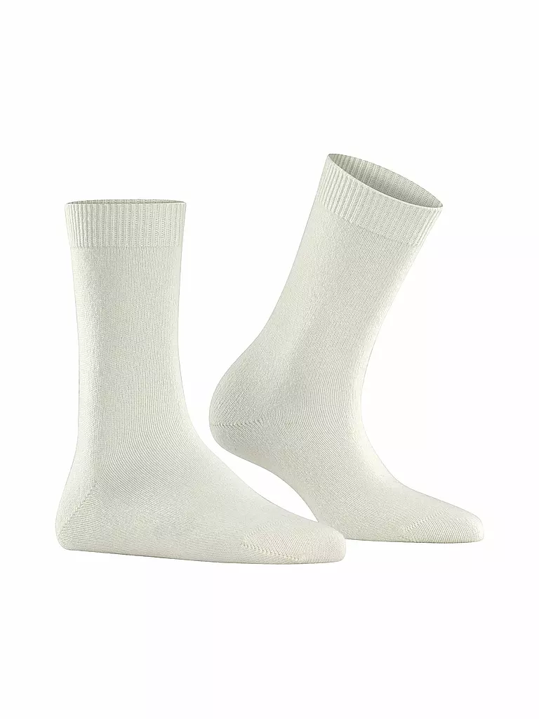 FALKE | Socken COSY WOOL off white | hellgrau