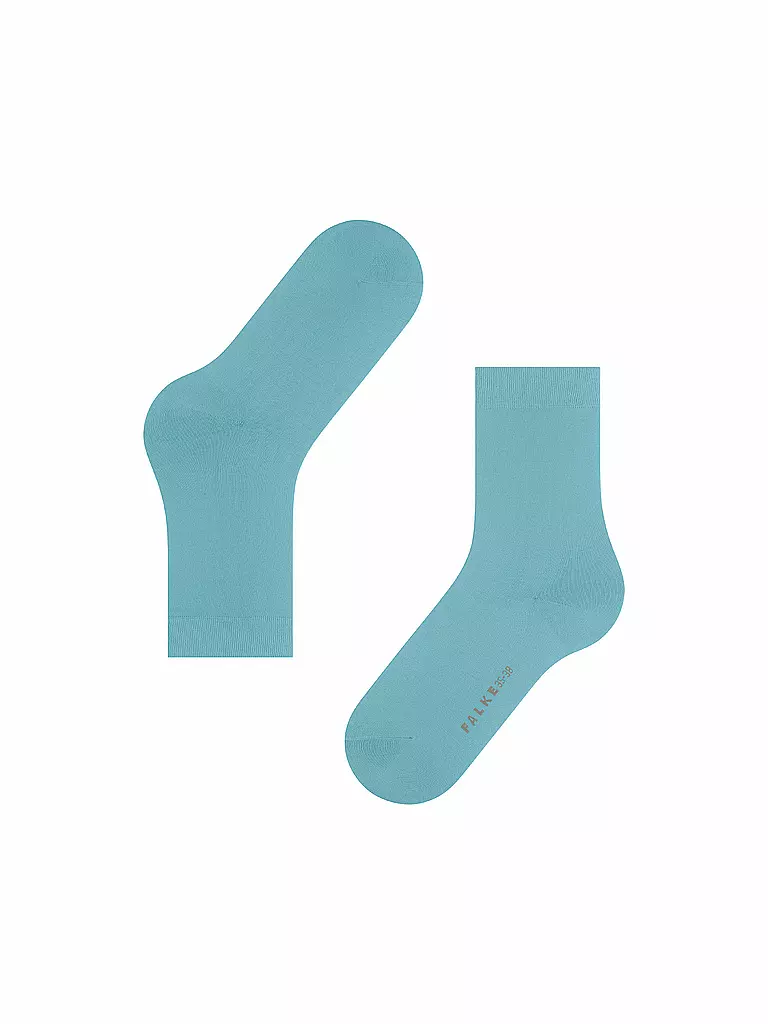 FALKE | Socken COTTON TOUCH key largo | blau