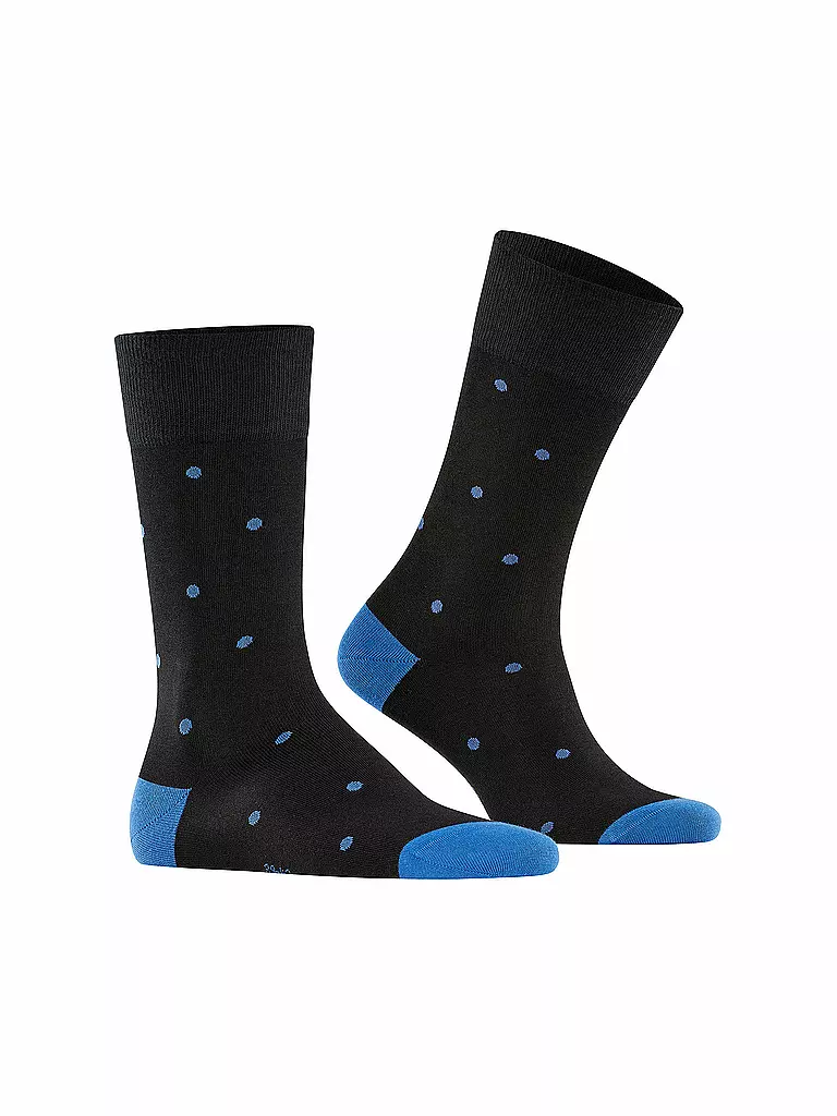 FALKE | Socken Dot black-mix | schwarz