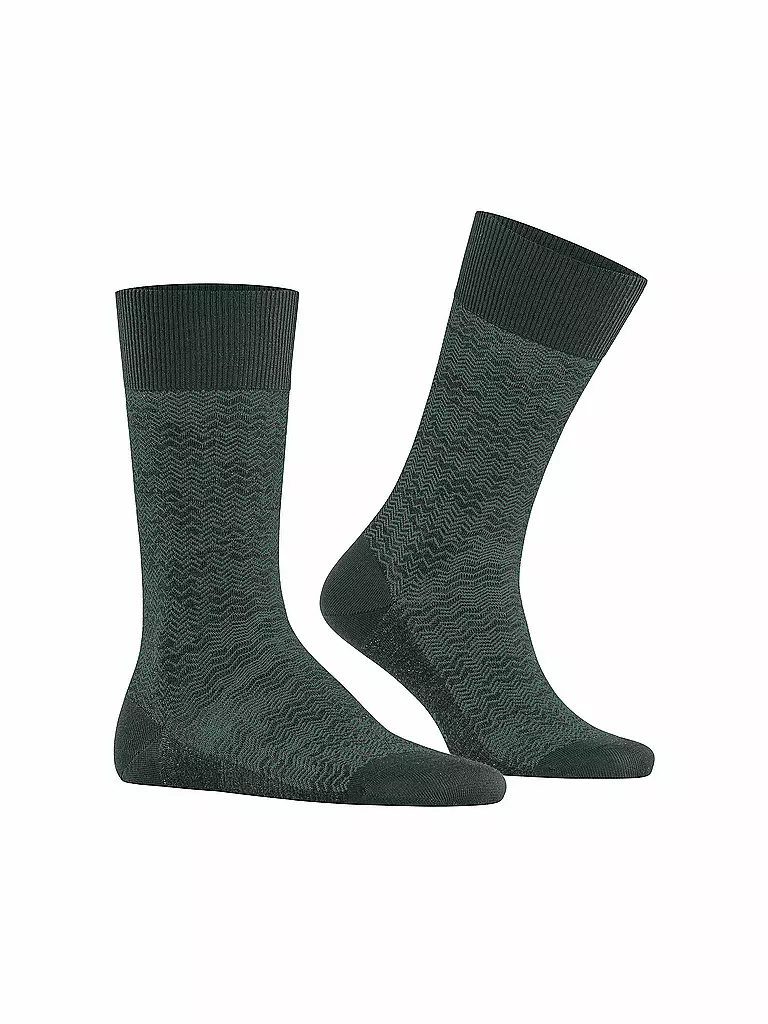 FALKE | Socken FALKE MIGHTY NEST forest | schwarz