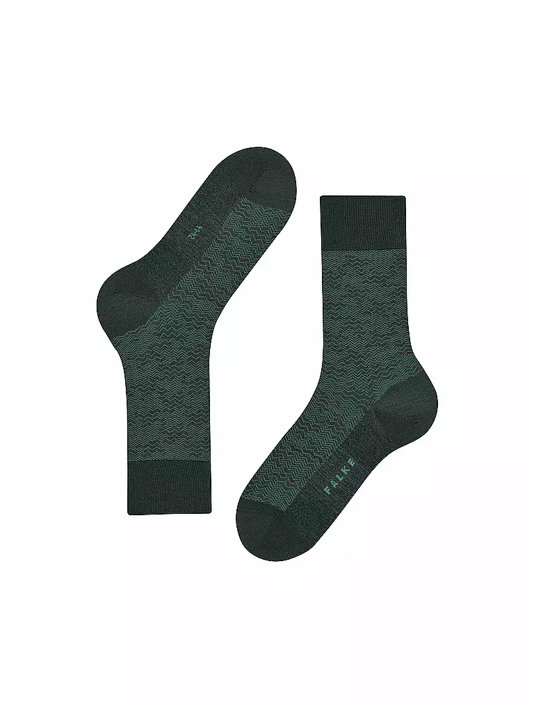 FALKE | Socken FALKE MIGHTY NEST forest | schwarz