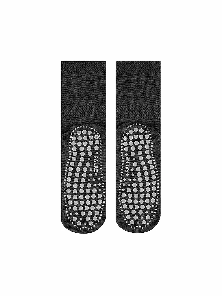 FALKE | Socken HOMEPADS anthracite melange | grau