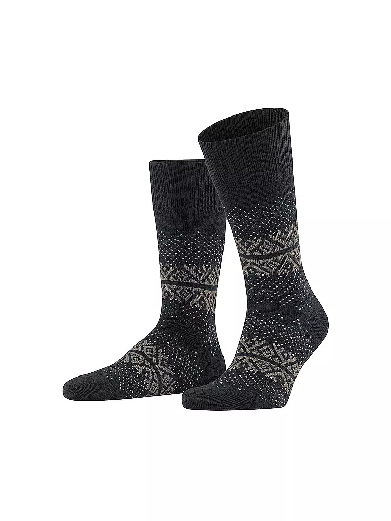 FALKE | Socken INVERNESS black | schwarz