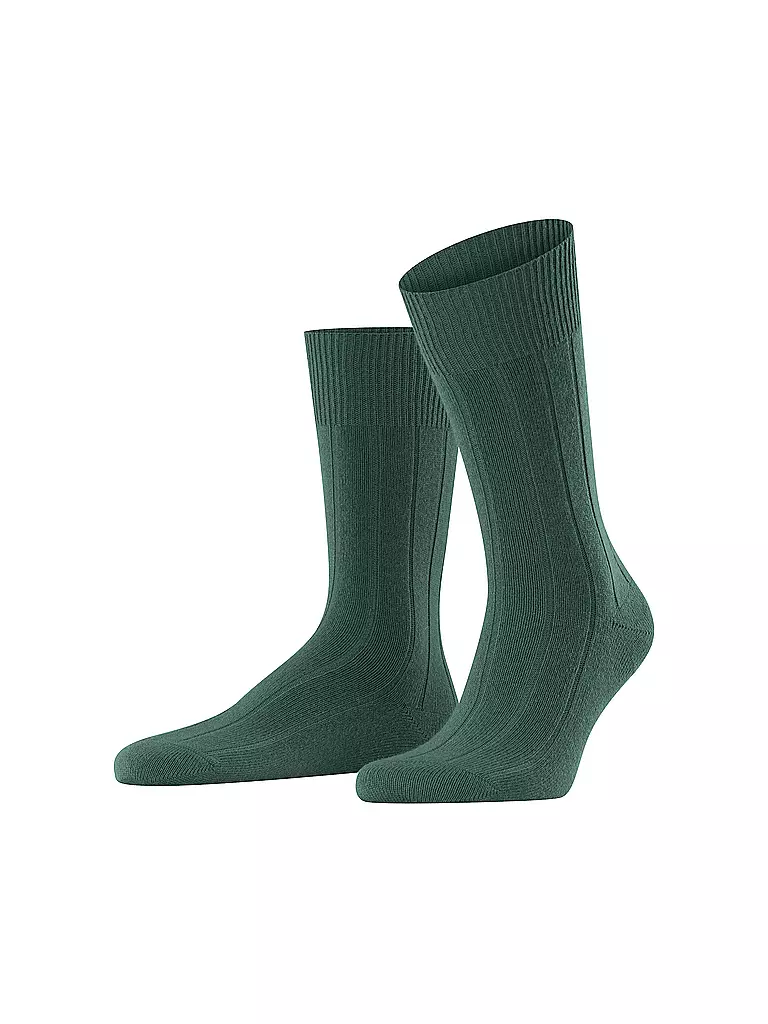 FALKE | Socken LHASA RIB hunter green | dunkelgrün