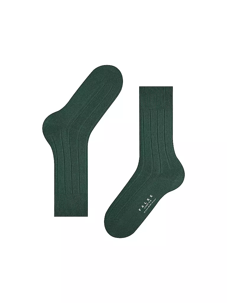 FALKE | Socken LHASA RIB hunter green | dunkelgrün