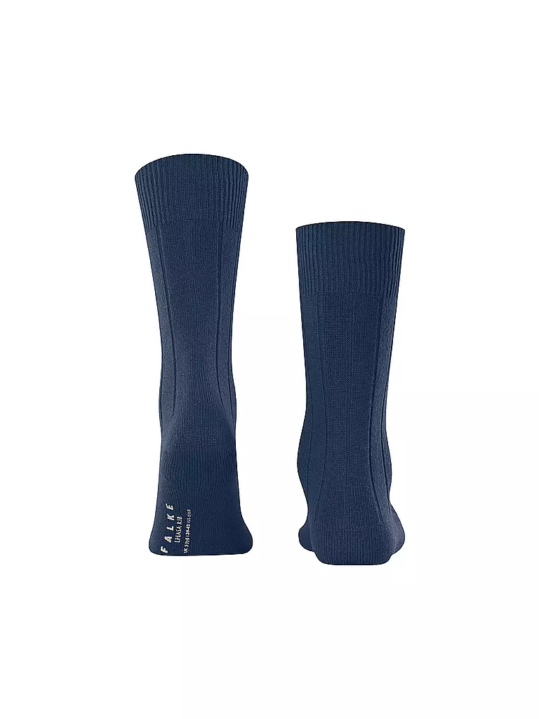 FALKE | Socken LHASA RIB royal blue | hellgrau