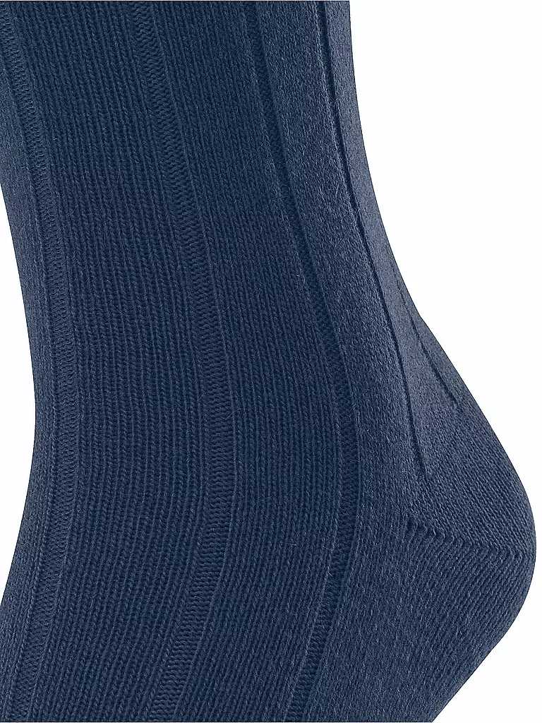 FALKE | Socken LHASA RIB royal blue | hellgrau