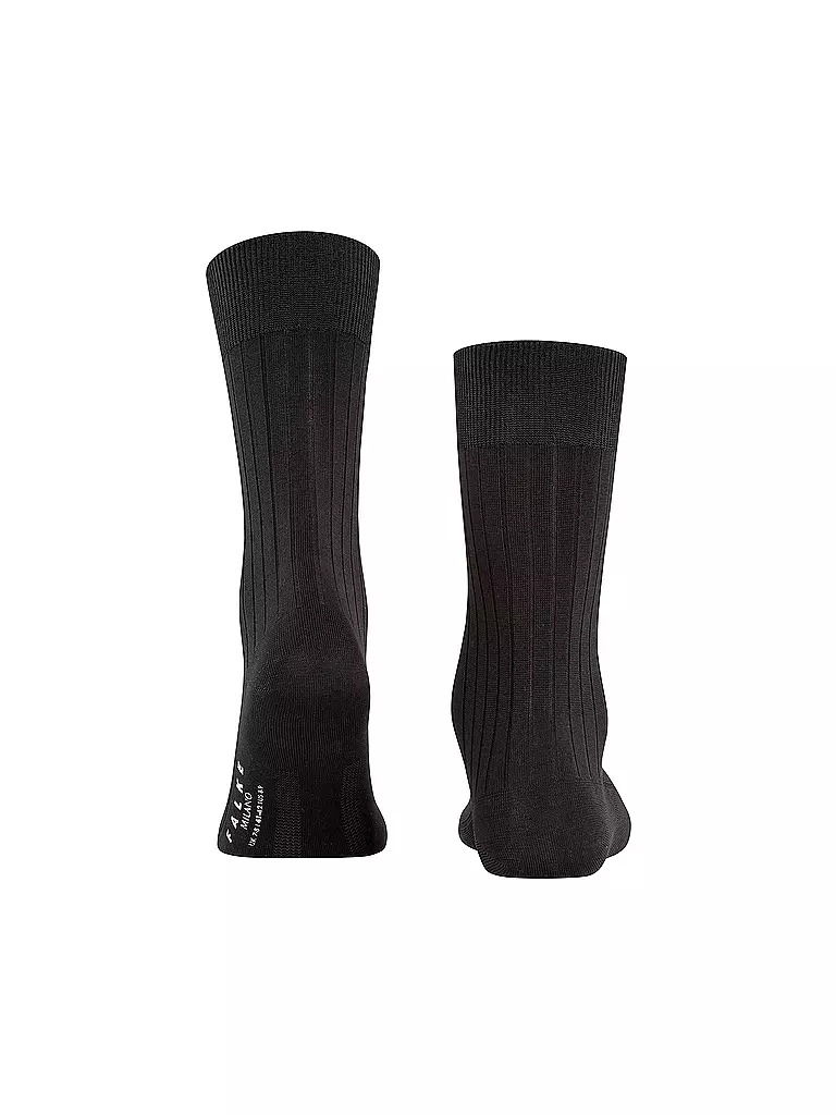 FALKE | Socken MILANO black | grau