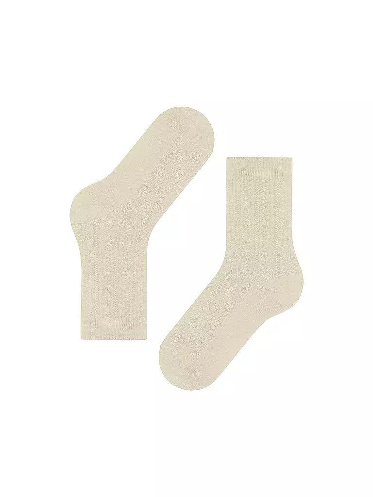 FALKE | Socken NEEDLEPOINT off white | olive