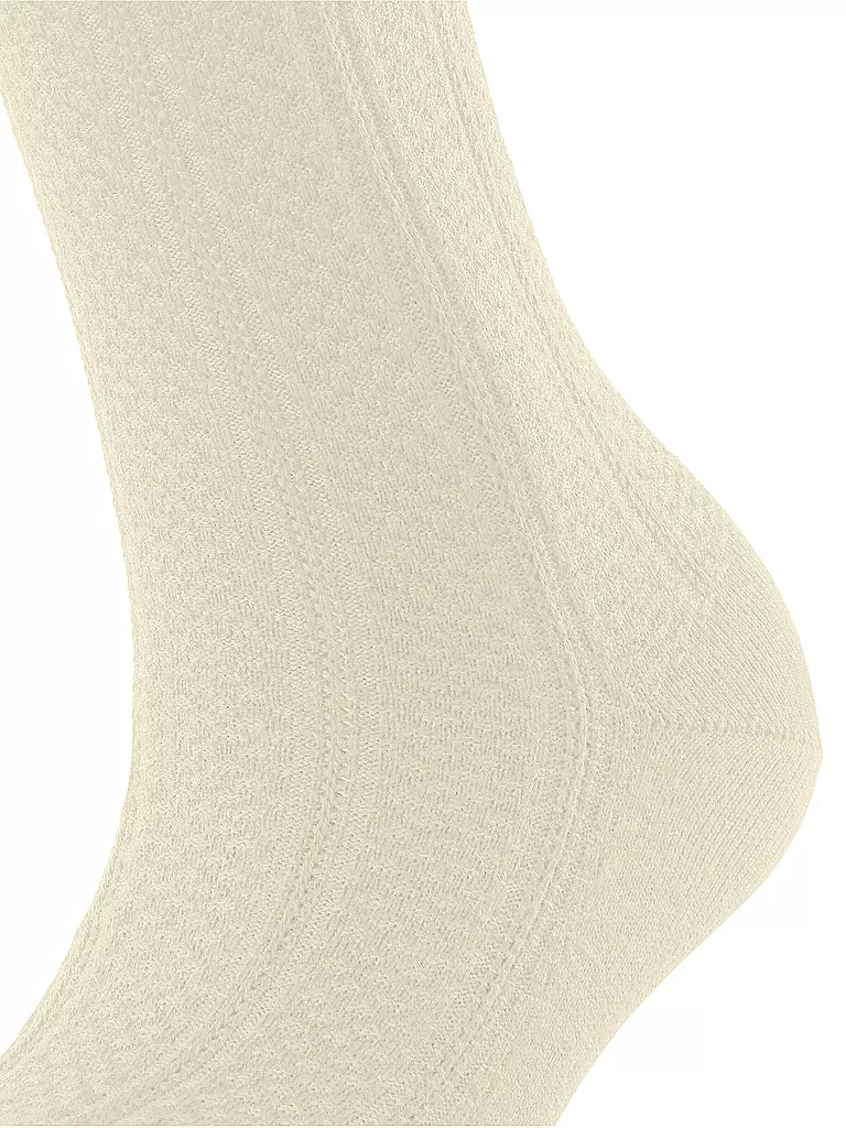 FALKE | Socken NEEDLEPOINT off white | creme