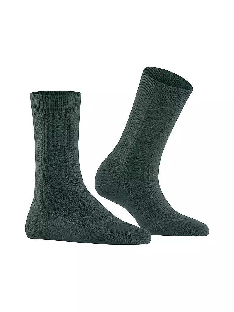 FALKE | Socken NEEDLEPOINT thyme | creme