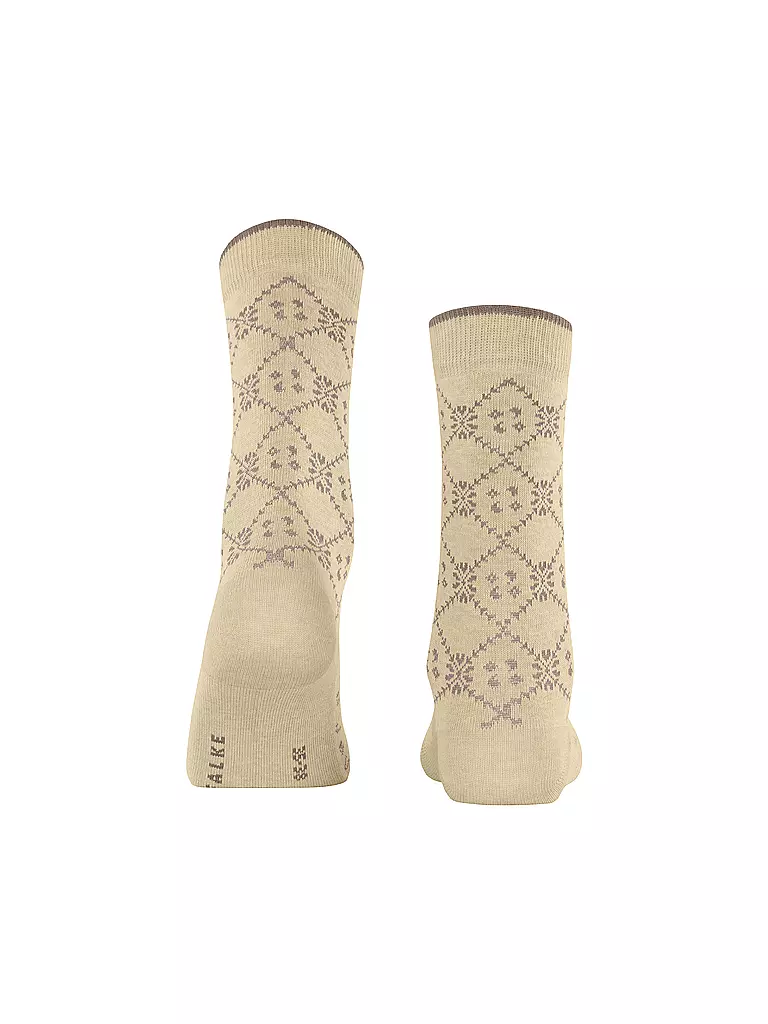 FALKE | Socken RETRO SENSATION biscotti | creme