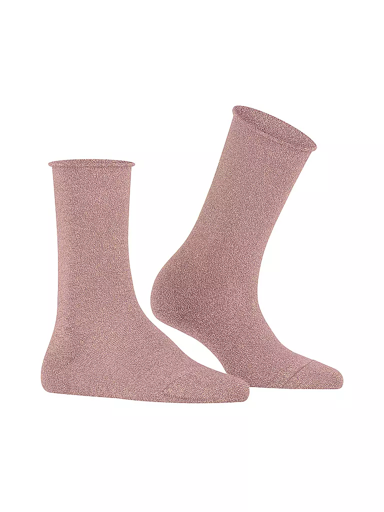 FALKE | Socken SHINY SO blossom | rosa