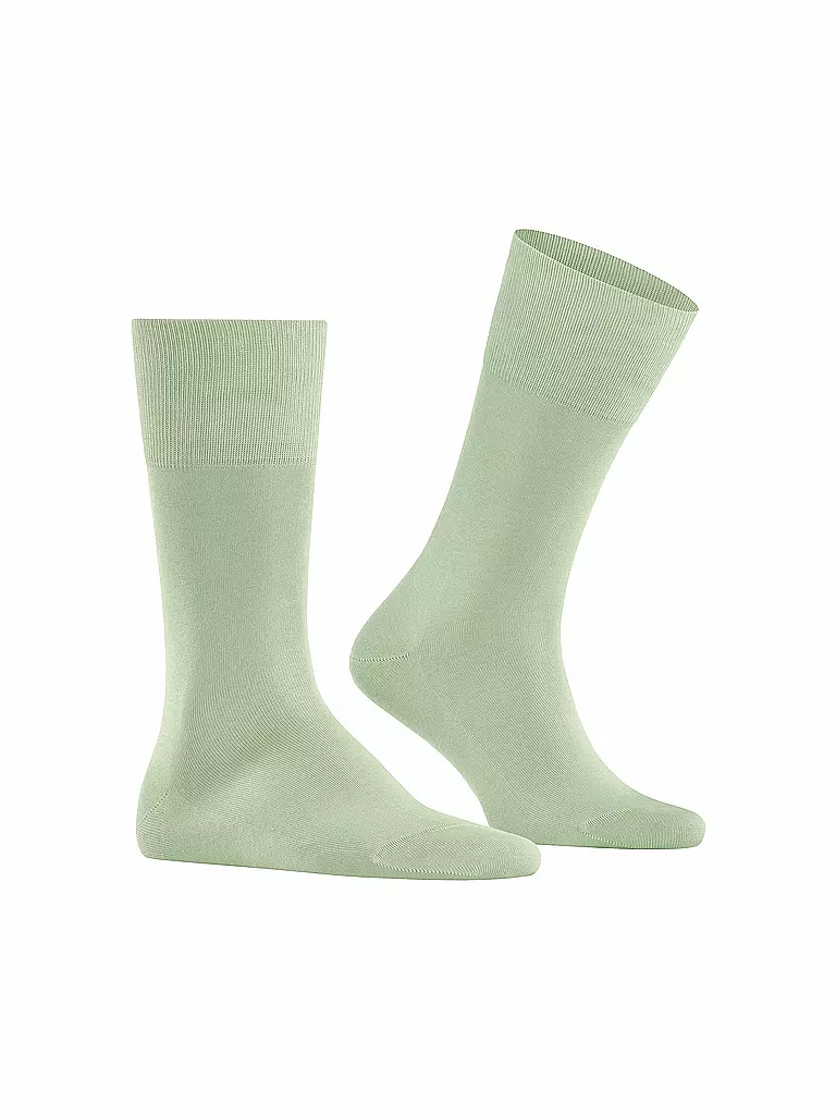 FALKE | Socken TIAGO pale olive | beige