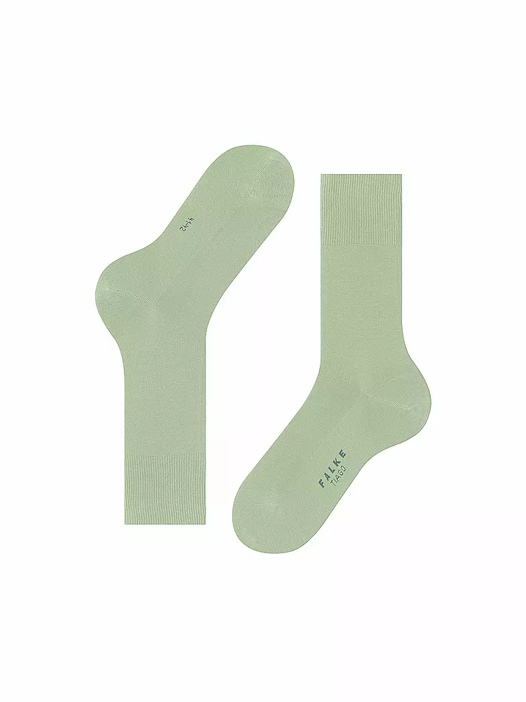 FALKE | Socken TIAGO pale olive | beige