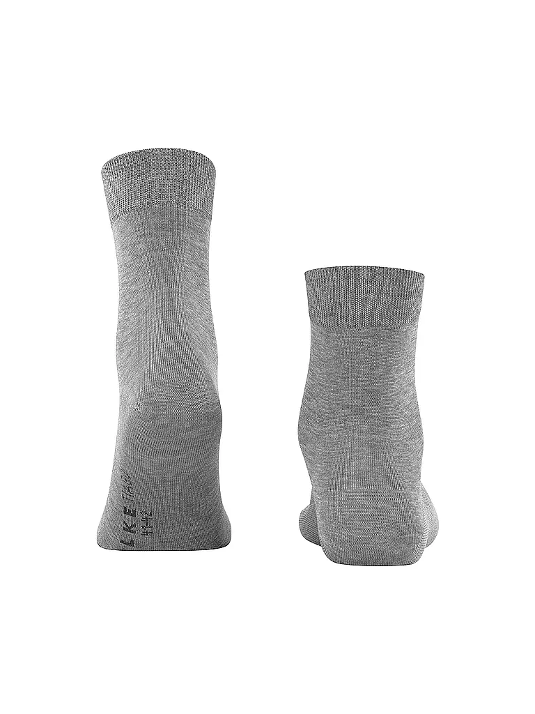 FALKE | Socken TIAGO steel melange | hellgrau