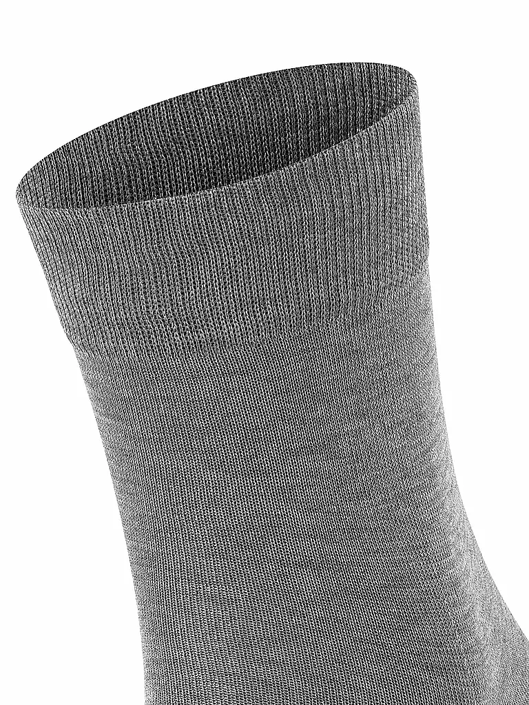 FALKE | Socken TIAGO steel melange | hellgrau