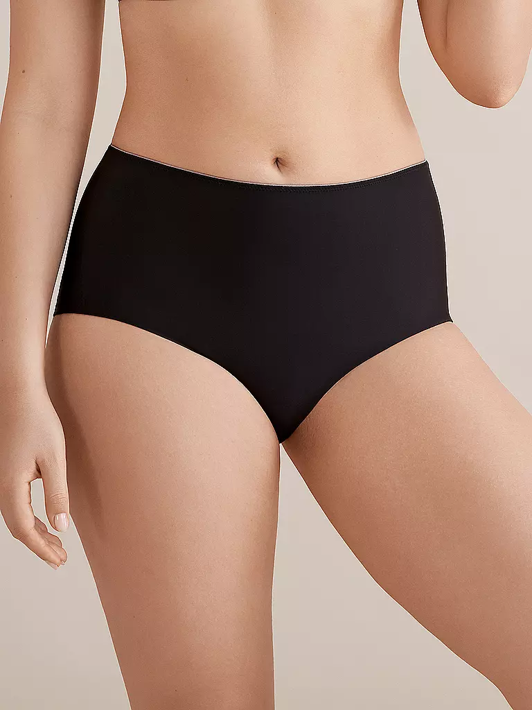 FELINA CONTURELLE | Highwaist-Slip "Pure Feeling" schwarz | schwarz