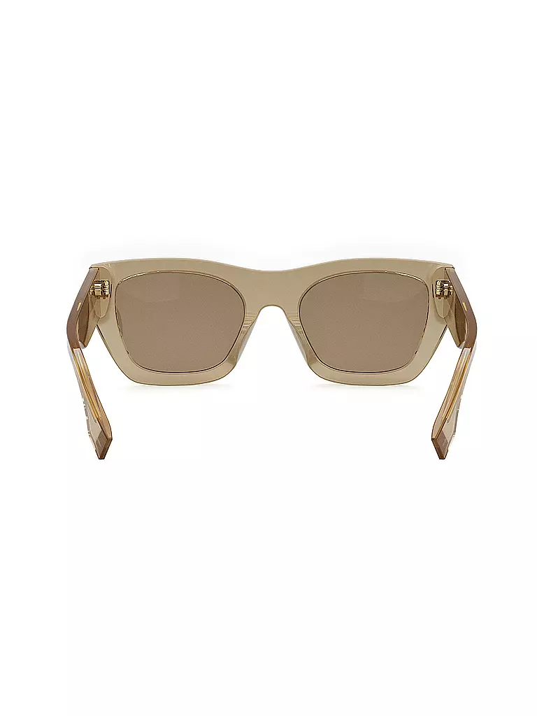 FENDI | FENDI Roma braune eckige Sonnenbrille | beige